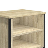 Bedside Cabinet Sonoma Oak 2 pcs 40x30x40 cm Engineered Wood 848497