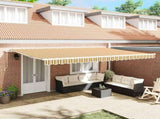 Retractable Awning Multicolour 500 x 300 x 165 cm 3331297