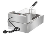 EH81 2500W 220-240V 6.3QT/6L Stainless Steel Single Cylinder Electric Fryer UK Plug 71779499