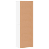 Highboard White 60x35x180 cm Engineered Wood 3276665