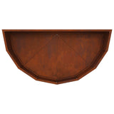 Planter Rusty 90 x 45 x 35 cm Weathering Steel 883695