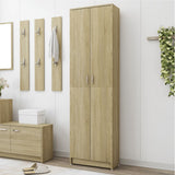 Hallway Wardrobe Sonoma Oak 55x25x189 cm Engineered Wood 802852