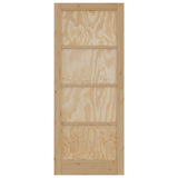 Interior Door Natural 86 x 211 cm Plywood 42047160