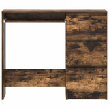 Desk Smoked Oak 90x45x76 cm Engineered Wood 815507