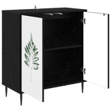 Sideboard HANAU Black Oak 69 x 33 x 76 cm Engineered Wood 8006945