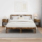 End Table 2 pcs Smoked Oak 30.5 x 30 x 45 cm Engineered Wood 890905