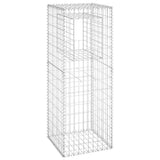 Gabion Basket Post 50x50x140 cm Iron 151270