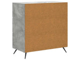 Sideboard Concrete Grey 66 x 34.5 x 90 cm Engineered Wood 895548