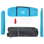 Camping Tent Dome 4-Person Blue Quick Release 4004144