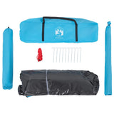 Camping Tent Dome 4-Person Blue Quick Release 4004144