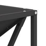 Fire Pit Black 50 x 50 x 35 cm Steel 858992