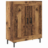 Highboard 2 pcs Old Wood Engineered Wood 3415685