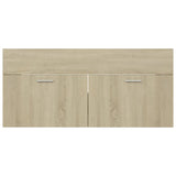 ZNTS Sink Cabinet with Built-in Basin Sonoma Oak Engineered Wood 3070850