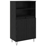 Highboard Black 60 x 36 x 110 cm Engineered wood 879621