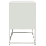 TV Cabinet White 68.5x39x60.5 cm Steel 846475