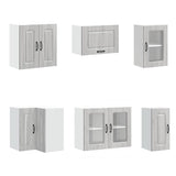 11 Piece Kitchen Cabinet Set "Kalmar" Grey Sonoma Engineered Wood 3314887