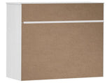 Top for Highboard MOLDE White 90x35x100 cm Solid Wood Pine 350550