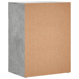 Sideboard Concrete Grey 60x39x80 cm Engineered Wood 840530
