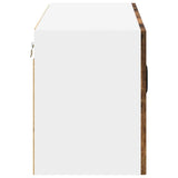 Wall Cabinet LUCCA Smoked Oak 80 x 31 x 40 cm Engineered Wood 884939