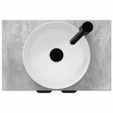 Bathroom Vanity with Sink Concrete Grey 54 x 35 x 83 cm 890141