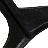 Dining Table Legs 2 pcs O-Frame Cast Iron 245426