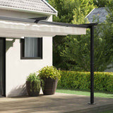 Gazebo 400 x 300 x 200 cm Cream Polyester 4003974