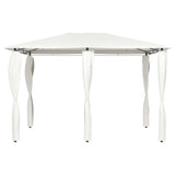 Gazebo with Post Covers 3x4x2.6 m Cream 160 g/m² 313611
