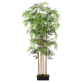 Artificial Bamboo Tree 1605 Leaves 180 cm Green 358991