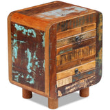 243323 Night Cabinet Solid Reclaimed Wood 43x33x51 cm
