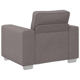 Sofa Taupe 100 x 77 x 82 cm Fabric 4105213