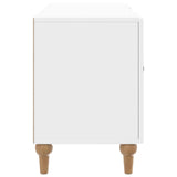 TV Cabinet High Gloss White 102 x 34.5 x 50 cm Engineered Wood 894239