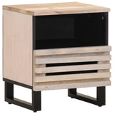 Bedside Cabinets 2 pcs 40x33x46 cm Solid Wood Bleached Mango 377473