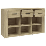 Sideboard Sonoma Oak 100x30x59.5 cm Engineered Wood 821007
