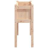 Garden Planters 2 pcs with Legs Solid Wood Pine 837565