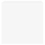 TV Wall Cabinets 2 pcs White 40.5x30x40 cm Engineered Wood 836897