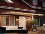 Manual Retractable Awning with LEDs 4 x 2 m 3419400