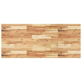Basin Shelf Wall Mounted Steel and Solid Wood Acacia 3302945