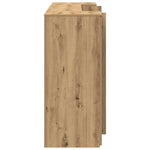 Reception Desk Artisan Oak 180x50x103.5 cm Engineered Wood 3324177