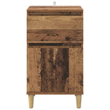 Bedside Cabinet 2 pcs Old Wood 40 x 35 x 70 cm Engineered Wood 881234