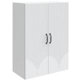Wall-Mounted Cabinet White 66 x 34.5 x 90 cm Engineered Wood 898905