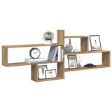 Wall Shelf Artisian Oak 167.5x18x68 cm Engineered Wood 853325