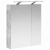 Bathroom Mirror Cabinet Concrete Grey 60 x 14.5 x 70 cm 889066
