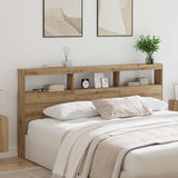 Headboard Artisan Oak 200 x 17 x 102 cm Engineered Wood 886254