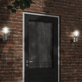 Outdoor Wall Lights 2pcs Silver Stainless Steel 4006229