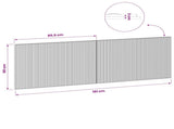 Wall-Mounted Headboard ARNHEM White Engineered Wood 896725