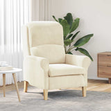 Armchair Cream 76 x 94 x 102 cm Velvet 42009865