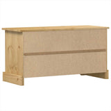 TV Cabinet Corona 100x40x52 cm Solid Wood Pine 4005668