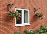Wall Shelf Brackets 12 pcs Black 12.5 x 17 x 3 cm Steel 42038872