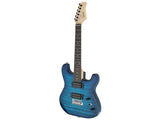 GST Stylish H-H Pickup Tiger Stripe Electric Kit with 20W AMP Bag 45095045