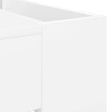 Coffee Table White 110 x 50 x 41 cm Engineered Wood 8000156
